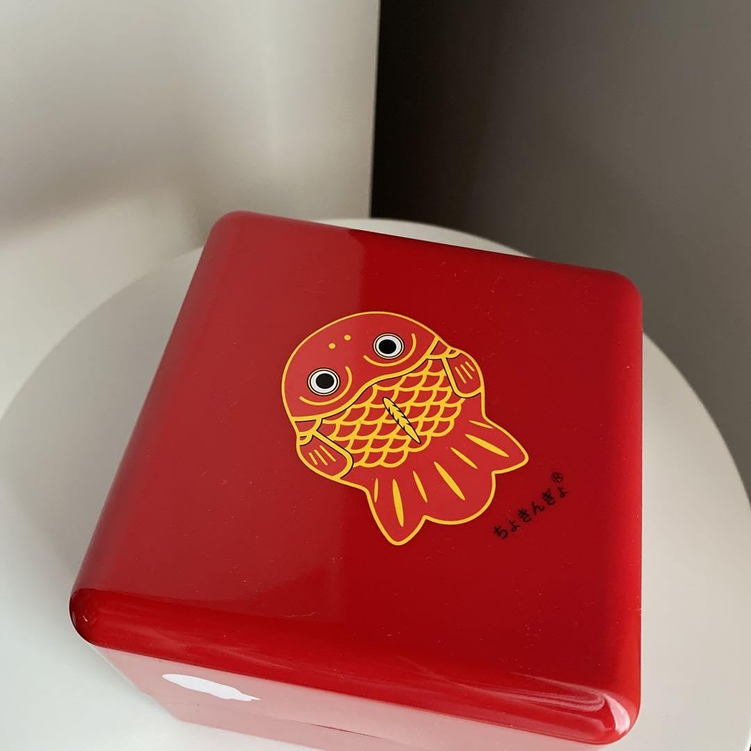 Amazon.co.jp: ちょきんぎょ サイコロ ランチボックス 弁当箱 容器